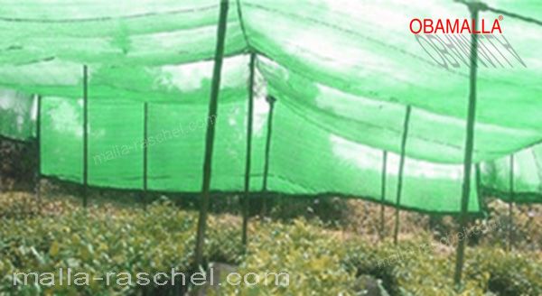 protección de cultivos con malla para sombreo OBAMALLA